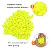 100Pcs Beads for Fishing Rigs Fishing Plastic Oval Beads Excellent Buoyancy Beads (Color : Yellow) view 4