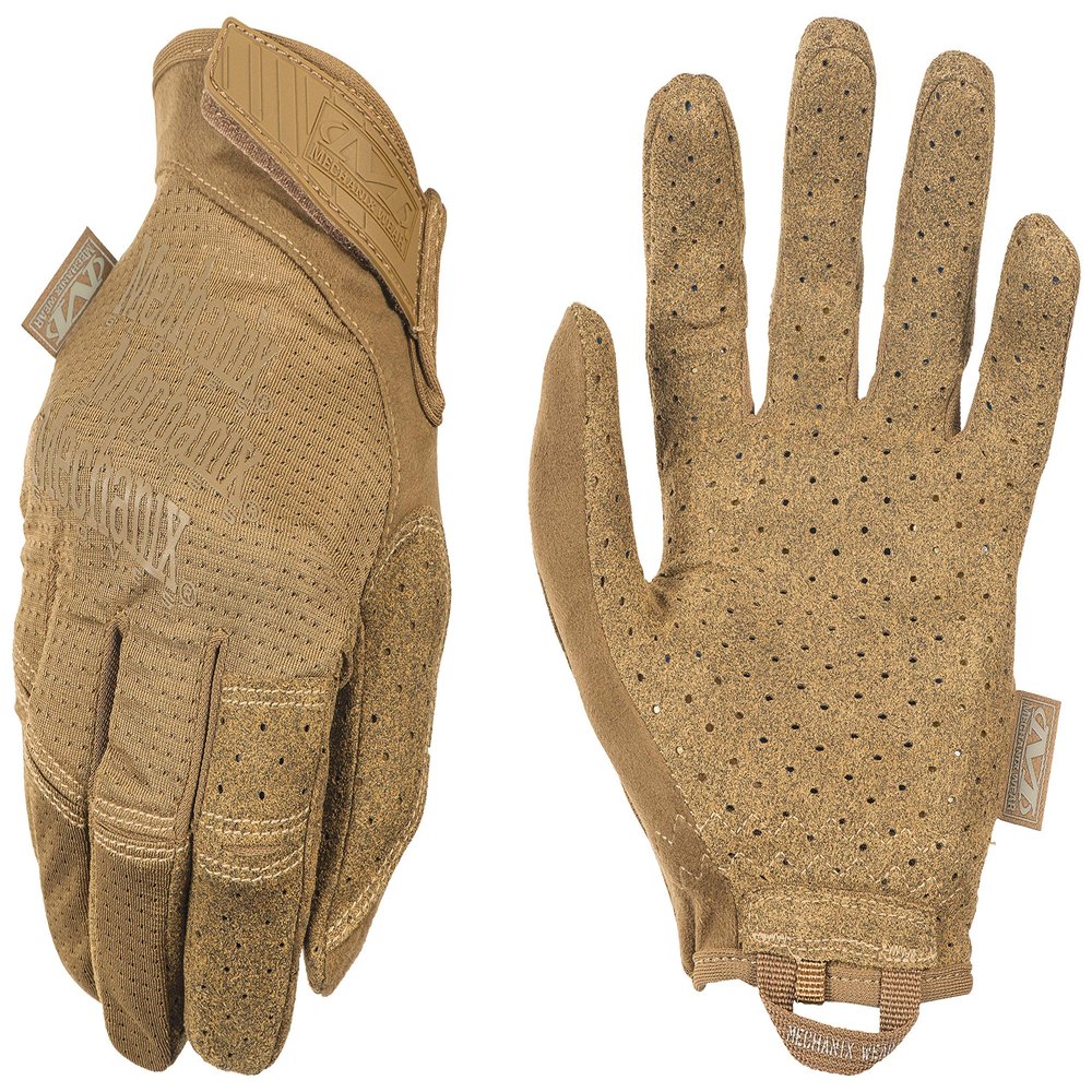 Mechanix Wear: Tactical Specialty Vent Tactical Gloves, Touch Capable, High Dexterity, Gloves for Airsoft, Paintball, and Field Work, Work Gloves for Men (Brown, X-Large)