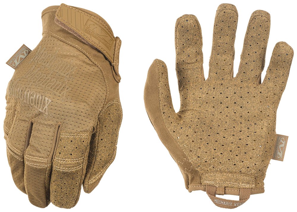 Mechanix Wear Specialty Vent Tactical Gloves - Ventilated Precision Fit High-Dexterity Field Work Gloves - Touchscreen Compatible & Machine Washable - Medium - Coyote Tan
