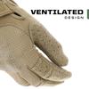 Mechanix Wear Specialty Vent Tactical Gloves - Ventilated Precision Fit High-Dexterity Field Work Gloves - Touchscreen Compatible & Machine Washable - Medium - Coyote Tan view 2