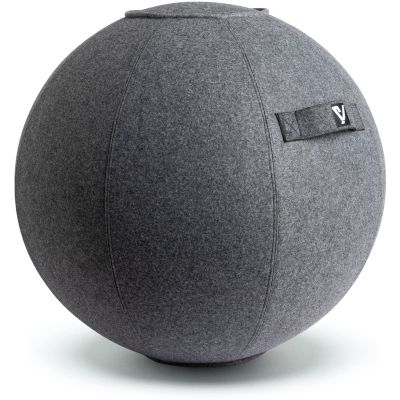 YOGIVO Sitting Ball Chair for Home Office Desk - Exercise and Stability Ball for Fitness, Pilates, and Ergonomic Balance - Includes Cover and Pump