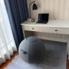 YOGIVO Sitting Ball Chair for Home Office Desk - Exercise and Stability Ball for Fitness, Pilates, and Ergonomic Balance - Includes Cover and Pump view 2