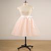 EllieHouse Womens Short Tutu Tulle Skirt with Sash Peach Size 3XL PC06 view 3
