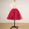 EllieHouse Womens Short Tutu Tulle Skirt with Sash Burgundy Size 5XL PC06 view 3