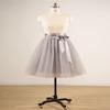 EllieHouse Womens Short Tutu Tulle Skirt with Sash Grey Size 3XL PC06 view 2
