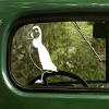 2 Puffin Bird Decal Stickers White for Window Car Truck Jeep Laptop Bumper Rv view 1