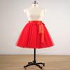 EllieHouse Womens Short Tutu Tulle Skirt with Sash Red Size 4XL PC06 view 3