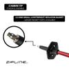 Zipline Lollipop 14.0 Graphite Carbon Composite Ski Poles  Lightweight Ergonomic Grip, Vibration Dampening, Groomers and Freestyle. Choice of Skiers (Cherry Red, 46" in./117 cm) view 4