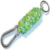 RedVex King Cobra Style Carabiner Key Fob/Keychain - Steel Carabiner - (Qty1) - Choose Your Color and Size (10 inches, Green Flux) view 1