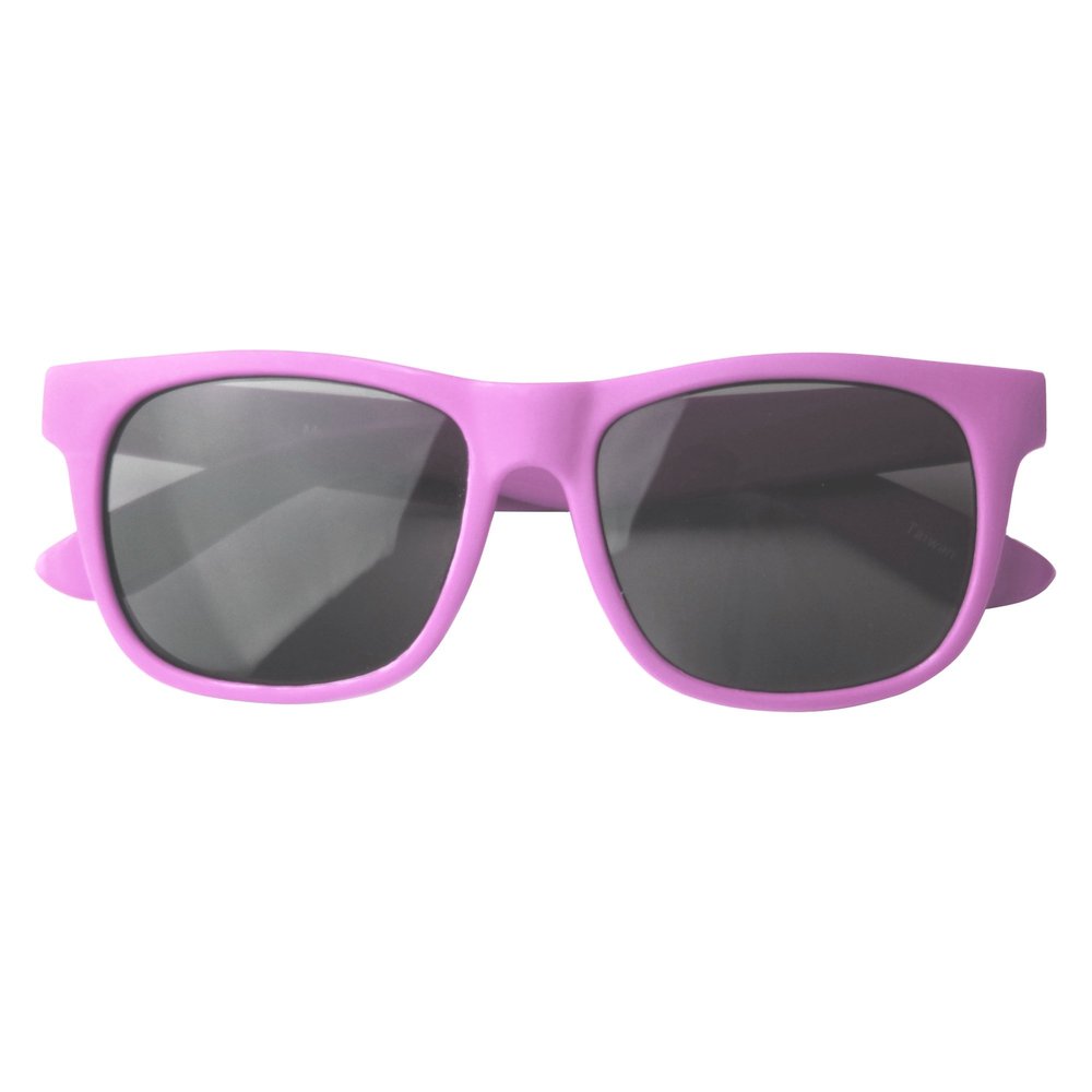 Vintage Best First Sunglasses for Infant, Baby, Toddler, and Kids. 100% UV Protection(Fuchsia no Strap)