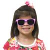 Vintage Best First Sunglasses for Infant, Baby, Toddler, and Kids. 100% UV Protection(Fuchsia no Strap) view 2