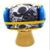 Wrestling Hair Cap - Under The Headgear 4 Strap Style - Day of The Dead - New in 2017! (Red Trim) view 3