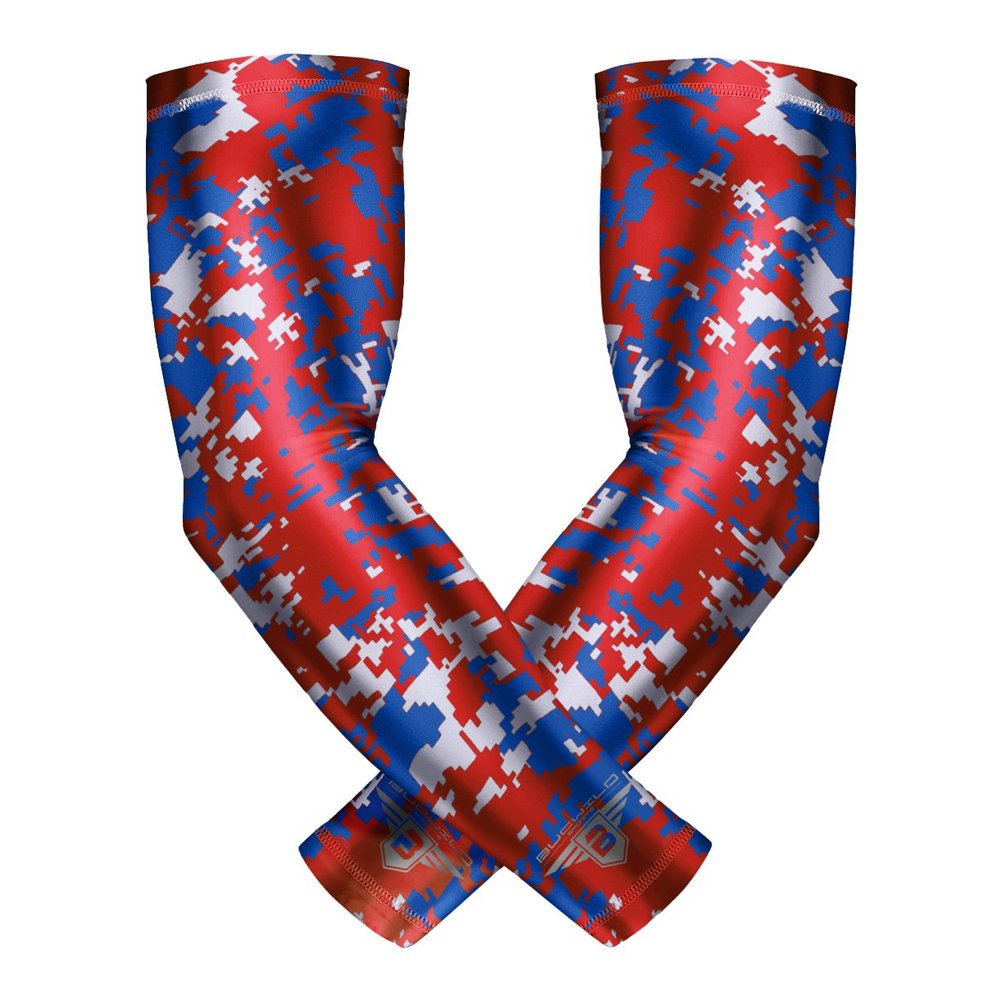 Bucwild Sports Baseball Arm Sleeve Youth & Adult 1 Pair | Football Basketball Cycling Tennis