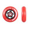 Rollerex VXT500 Inline Skate Wheels  2-Pack (Optional Bearings, Spacers and Washers) - Durable Replacement Roller Blade Wheels for Indoor & Outdoor Skating (Rocket Red, 80mm) view 1