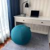 YOGIVO Sitting Ball Chair, Yoga Ball Chair Exercise Ball Chair for Home Office Desk, Stability Ball for Fitness & Pilates, Ergonomic Balance Ball Seat with Cover and Pump view 2