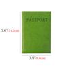 Honbay 2PCS Artificial Leather Passport Holder Cover Passport Case for Men and Women view 4