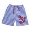 Flap Happy Boys' Baby UPF 50 Swim Trunk with Mesh Liner, Sailor Stripe, 3 view 1