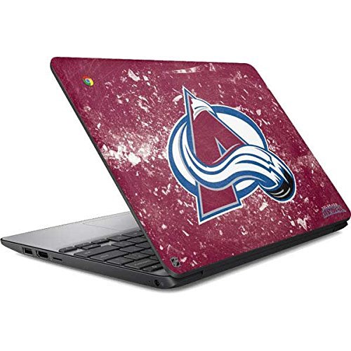 Skinit Decal Laptop Skin Compatible with Chromebook 11 G5 - Officially Licensed NHL Colorado Avalanche Frozen Design