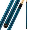Viking Valhalla 100 Series No Wrap 2 Piece 58 Pool Cue Stick VA103 (18oz, Blue) view 1