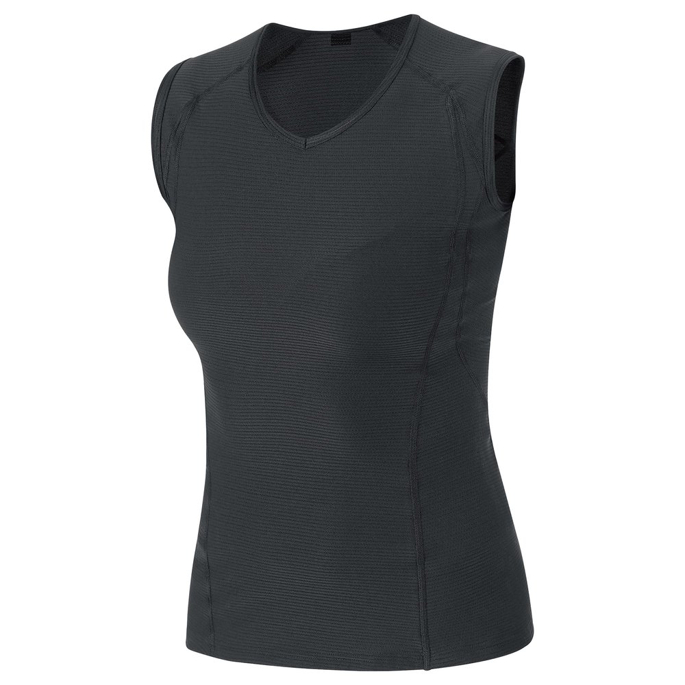 GORE Wear M Sleeveless Ladies Undershirt GORE, Size: S, Colour: Black