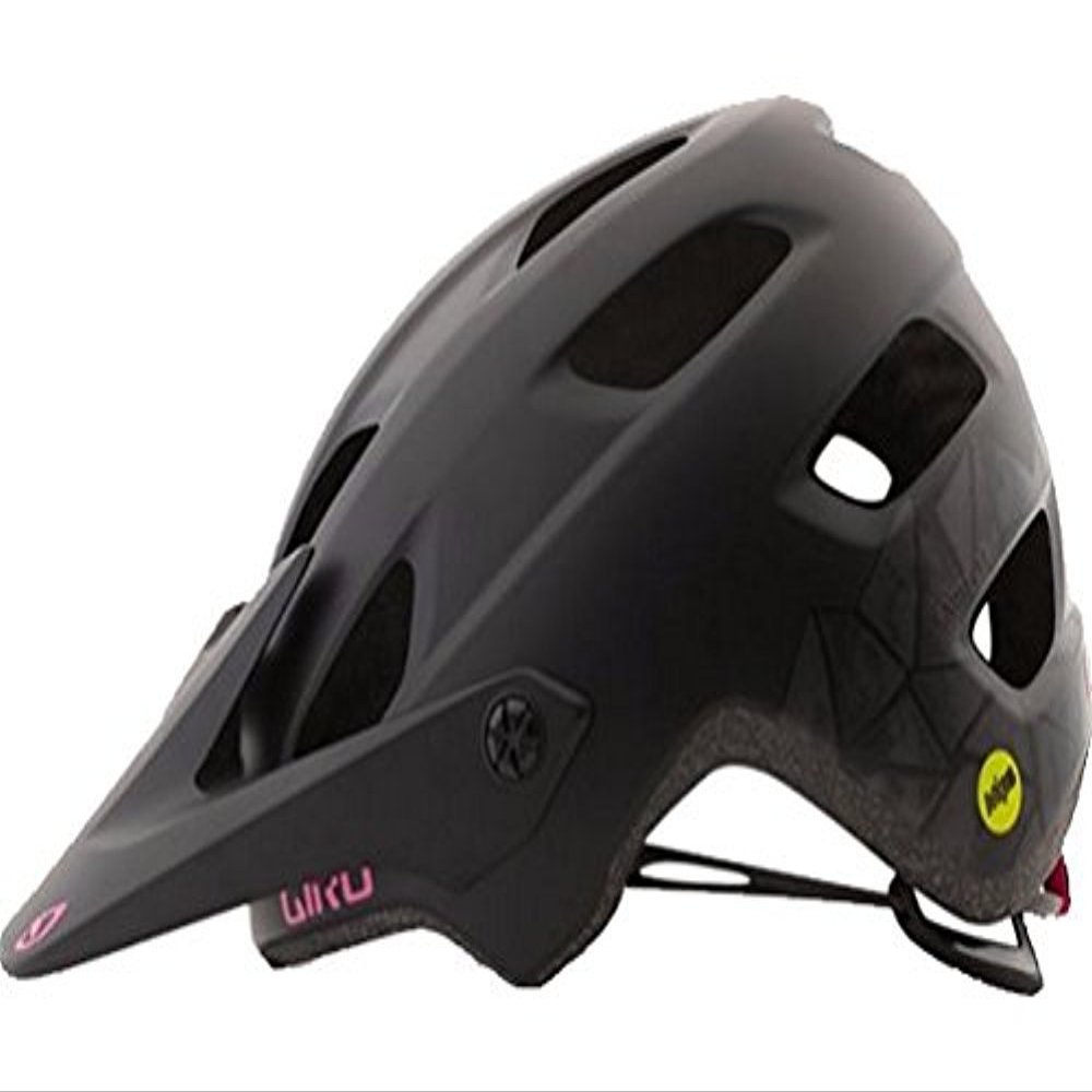 Giro Cartelle MIPS Womens Mountain Cycling Helmet - Medium (55-59 cm), Matte Black/Pink (2019)