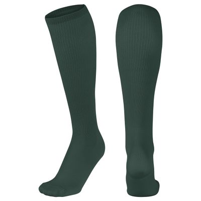 CHAMPRO Featherweight Socks, Single Pair, Adult X-Small, Forest Green