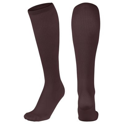 CHAMPRO Featherweight Socks, Single Pair, Adult Small, Maroon