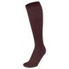 CHAMPRO Featherweight Socks, Single Pair, Adult Small, Maroon view 3