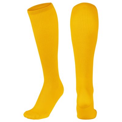 CHAMPRO Featherweight Socks, Single Pair, Adult Large, Gold