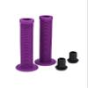 25NINE Ronin Grip with Flange - Flanged BMX Bike and Scooter Handlebar Grips with End Plugs - Purple view 2