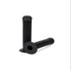 25NINE Ronin Grip with Flange - Flanged BMX Bike and Scooter Handlebar Grips with End Plugs - Black view 1