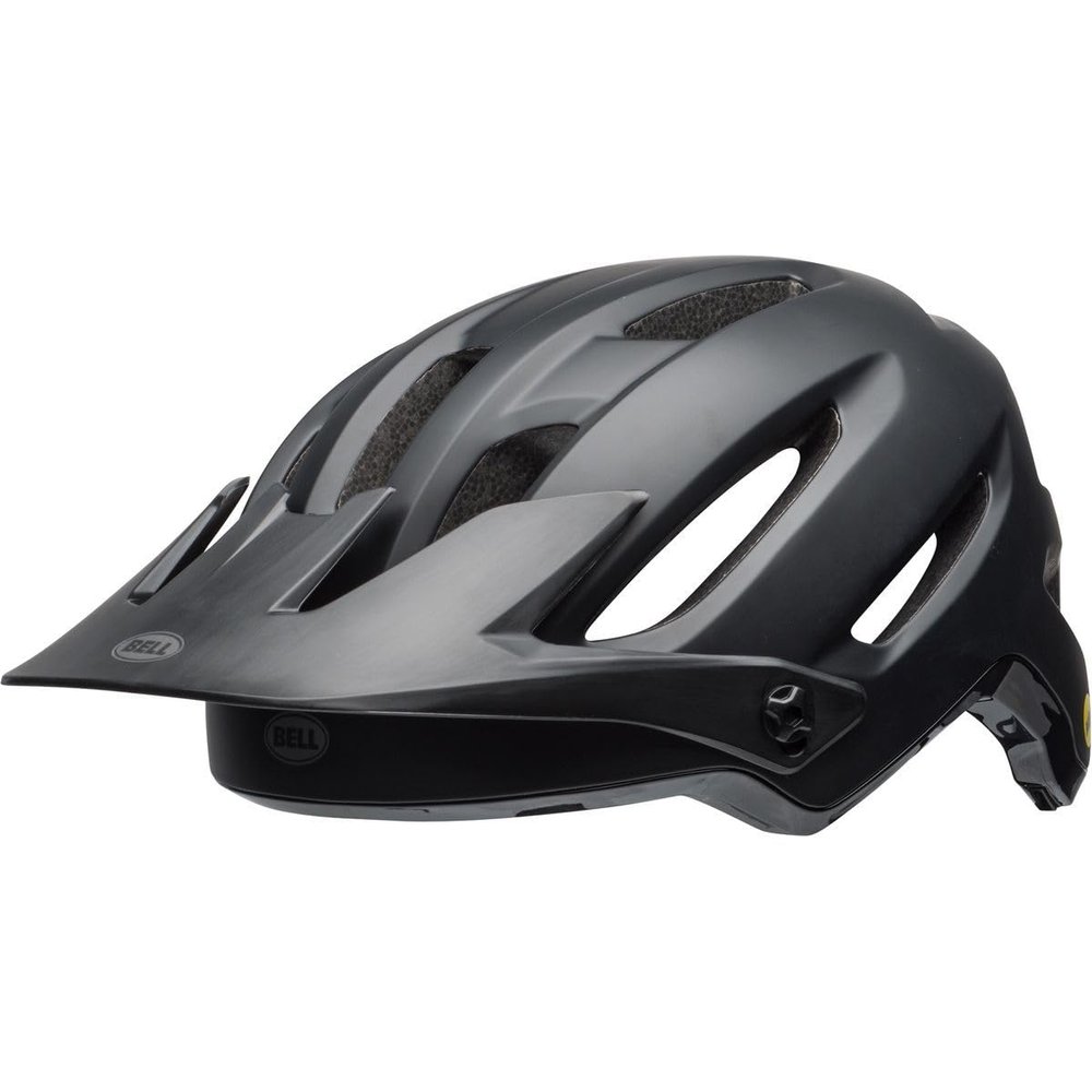 Bell 4Forty MIPS Adult Mountain Bike Helmet - Matte/Gloss Black (2022), Medium (55-59 cm)
