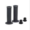 25NINE Ronin Grip with Flange - Flanged BMX Bike and Scooter Handlebar Grips with End Plugs - Grey view 2