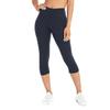Bally Total Fitness Women's High Rise Tummy Control 18" Capri Legging, Black, X-Large view 2