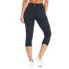 Bally Total Fitness Women's High Rise Tummy Control 18" Capri Legging, Black, X-Large view 4