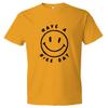 Mens Classic Original Have a Nice Day Smile Face HQ Tee-Gold-XXL view 1