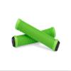 25NINE Ronin Grip Without Flange - Flangeless BMX Bike and Scooter Handlebar Grips with End Plugs - Green