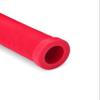 25NINE Ronin Grip Without Flange - Flangeless BMX Bike and Scooter Handlebar Grips with End Plugs - Red view 3
