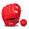 Franklin Sports 9.5" RTP Performance Teeball Glove and Ball Combo Red - Right Handed Thrower view 1