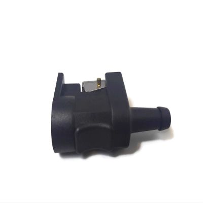 Boat Motor 6E5-24305 00-06 22-13563A3 18-8076 Female Fuel Pipe Connector for Yamaha Mercury Outboard Boat Motors, 8mm Engine Side