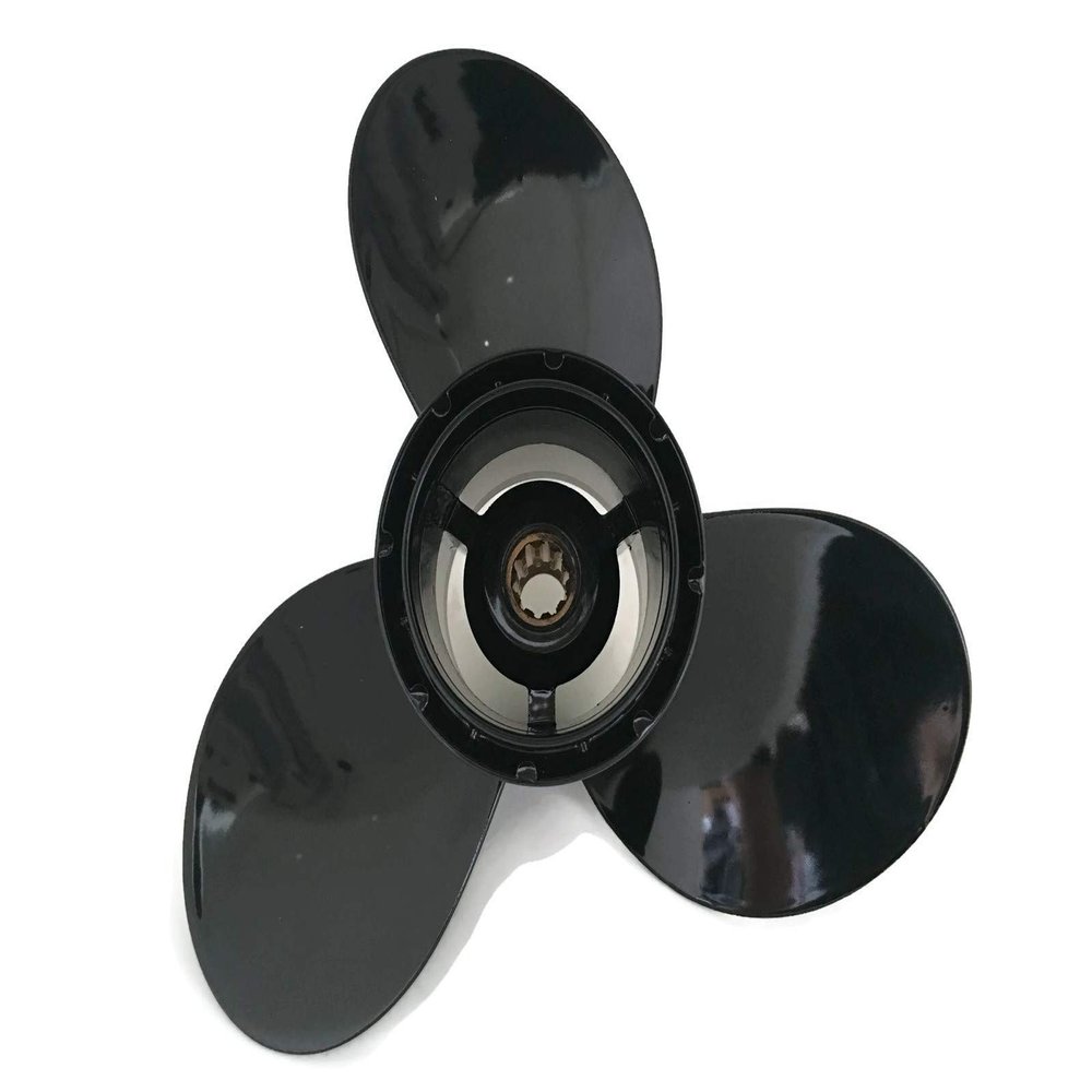Boat Engine Aluminum Propeller 10 1/4X11 K for Suzuki Johnson Evinrude OMC 25HP 30HP Outboard Motor Engine 10 1/4 X 11K