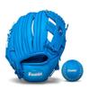 Franklin Sports 9.5" RTP Performance Teeball Glove and Ball Combo Royal - Right Handed Thrower view 1