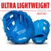 Franklin Sports 9.5" RTP Performance Teeball Glove and Ball Combo Royal - Right Handed Thrower view 4