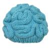 BIBITIME Unisex Handmade Knitted Brain Beanie Cap Halloween Hat (Made to fit Average Adult, Sky Blue) view 2