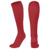 CHAMPRO Featherweight Socks, Single Pair, Adult Large, Scarlet view 1