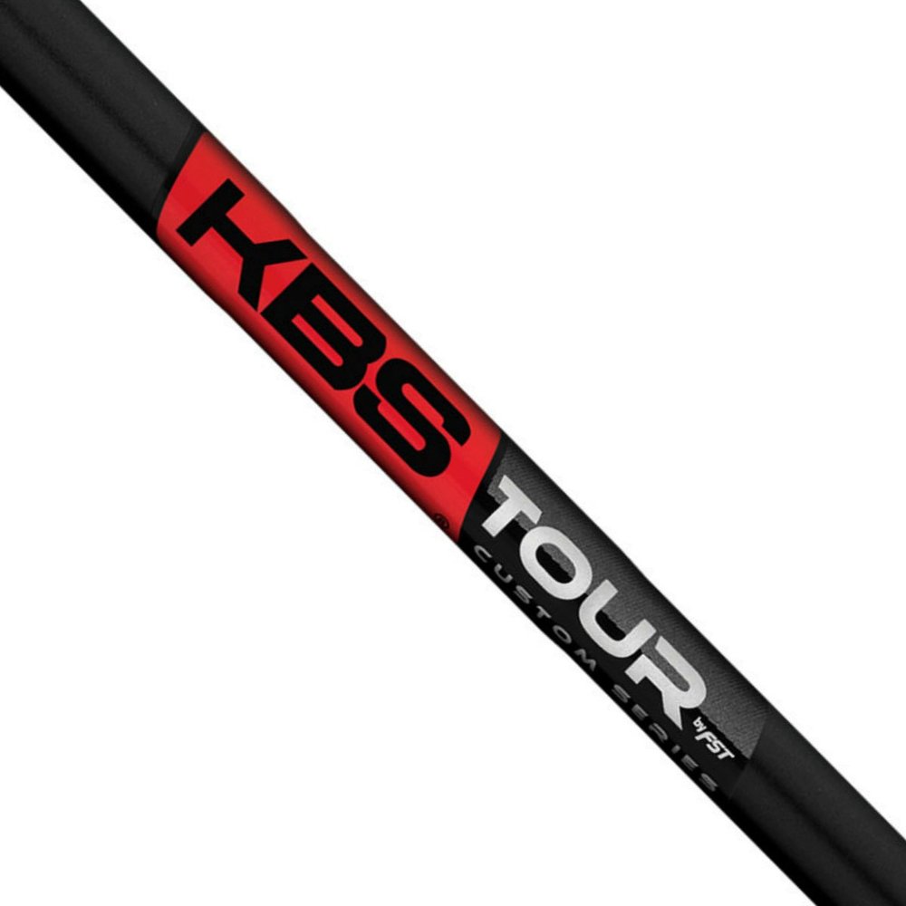 KBS Custom Tour Shafts - Regular Flex - 355 Taper Tip - Black Pearl (7I - R - 110g)