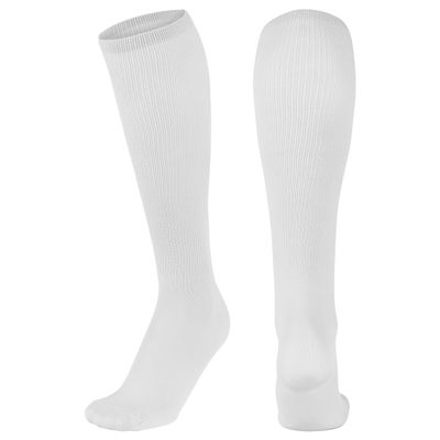 CHAMPRO Featherweight Socks, Single Pair, Adult Large, White