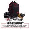 Franklin Sports MLB Batpack - black/Red view 3