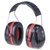3M H10A Peltor Optime 105 High Performance Ear Muffs, Black/Red, One Pair view 1