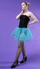 Halloween 5-Layer Adult Tutu Skirt, Halloween Costume, Fluffy Tulle Mini Skirt for Women, Costumes and Cosplay (US, Alpha, Medium, Regular, Short, Peacock Blue) view 3